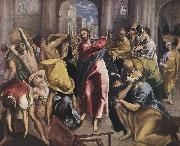 Christus treibt die Handler aus dem Tempel